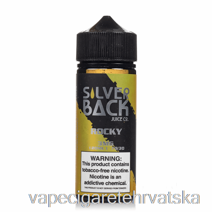 Vape Cigarete Rocky - Silverback Juice Co. - 120 Ml 3 Mg